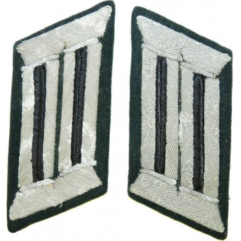Pestañas de collar de la Wehrmacht Heer Pionier oficial / Ingeniero. Espenlaub militaria